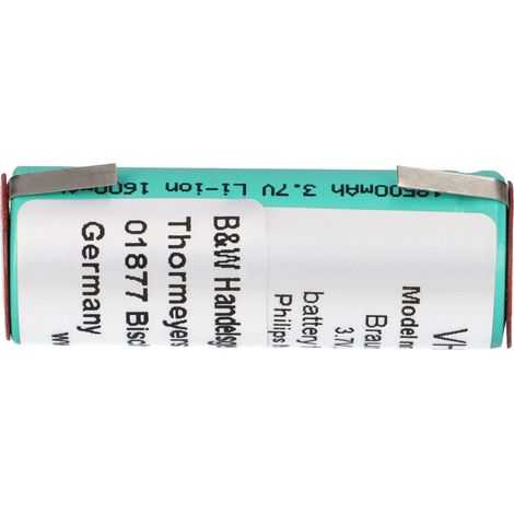 Akku für Braun 5671 Philips Norelco 8892XL 3.7V Li-Ion 1600mAh (1/5)