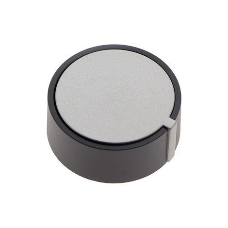 Manette assemblée noir inox four Sauter De dietrich AS0072892 Sauter