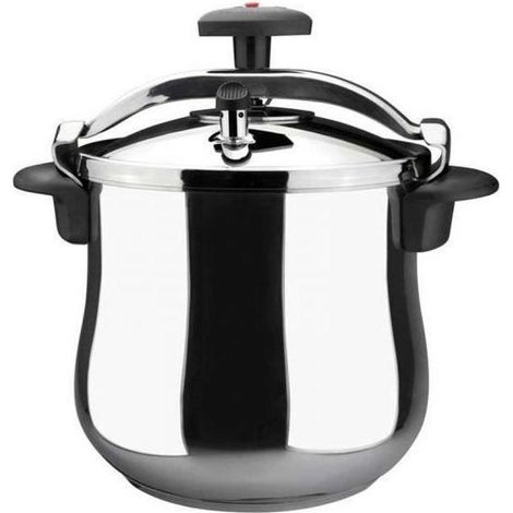 Marmitta Express - MAGEFESA - 01OPSTABO10 - 10 L - Acciaio inossidabile - Manici in Bakelite