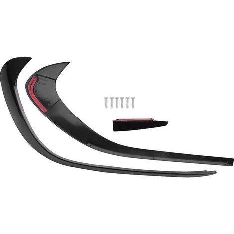 1 paire de garnitures de spoiler latérales de pare-chocs avant pour Mercedes Classe A W176 A180 A200 A220 A250 A45 2016-2018 (1/4)