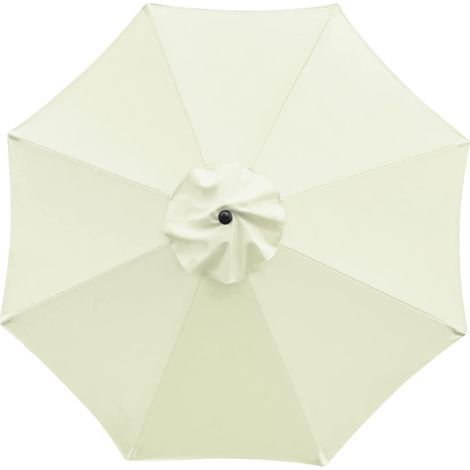 3-meter parasol cover – Beige – Polyester – Compatible with 8-rib parasols – Frame not included (1/5)