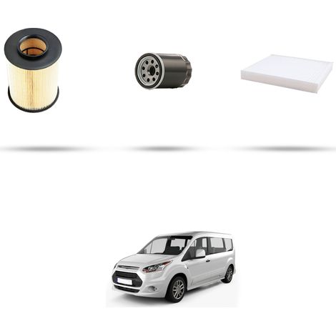 Kit tagliando 3 filtri compatibile con Ford Tourneo Connect II 1.0 EcoBoost 74kw dal 2013 (1/5)