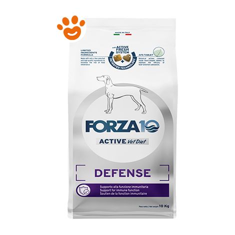 Forza10 Dog Active VetDiet Defense - Sacco 10 Kg - Cibo Secco Cani