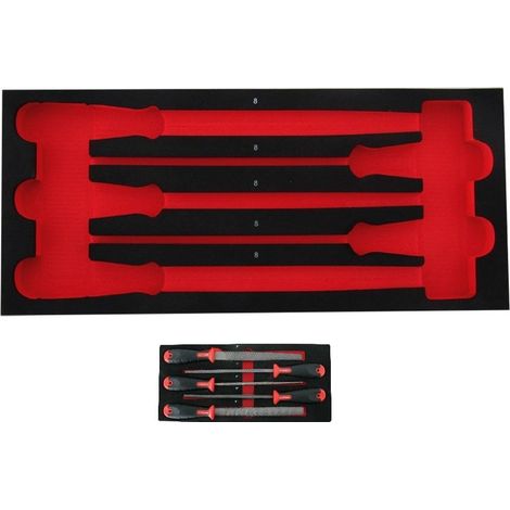 MODULO EVA VACIO PARA 5 LIMAS PARA CARRO DE HERRAMIENTAS (1/2)