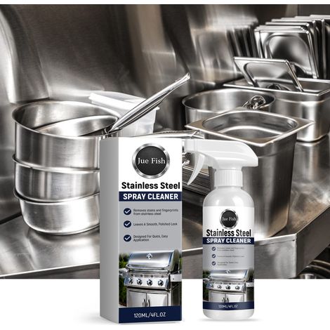 Stainless Steel Cleaner for Household Appliances and Kitchenware - 120ml (1/5)