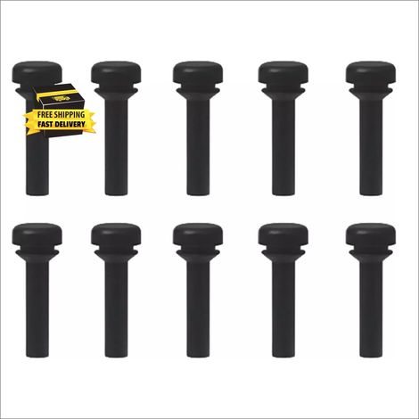 10 rondelles en caoutchouc, adaptées aux cuisinières à gaz, un jeu de rondelles antivibratoires, dimensions : 2,5 x 1 x 1 cm. (1/5)