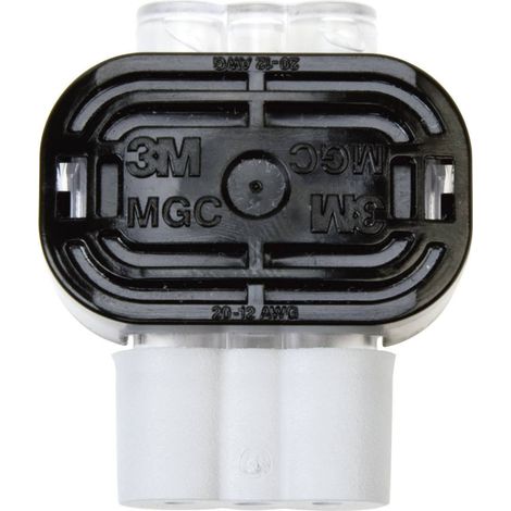 3M 80611434152 Pack de 25 éléments de liaison pour courant faible flexible: 0.79-3.14 mm² rigide: 0.79-3.14 mm² (1/4)