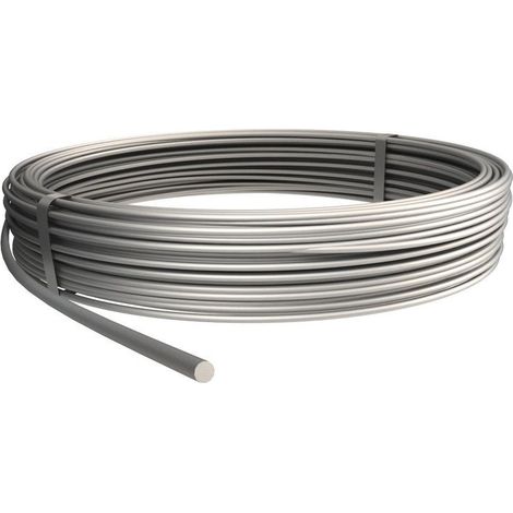 OBO Bettermann Conducteur rond qualité Tordier 8mm Aluminium, 5021294