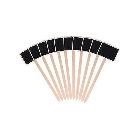 Lot de 10étiquettettes Mini Ardoises jardin Fleurs et Plantes