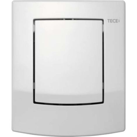 Tece TECEambia - Commande de chasse d'eau d’urinoir, blanc 9242100 (1/2)