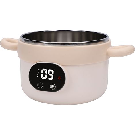 Bol chauffant rechargeable pour bébé à température constante, sans eau, saveur lait et abricot