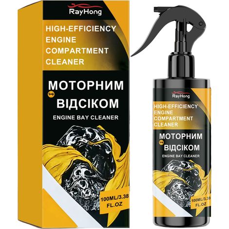 Motorreiniger entfernt schonend Ölflecken im Automotor, reduziert Geräusche und ist ein tägliches Reinigungsmittel – 100 ml -- DTEKGAZ (1/5)
