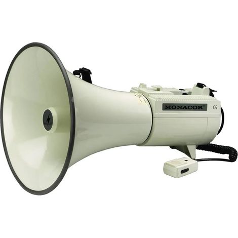[GEBRAUCHT] B-Ware Monacor Megaphon Tm 45 Mit Handmikrofon Integrierte Sounds 45 W 124 D B