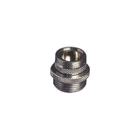 Raccordi girevoli a due pezzi in ottone cromato mm 1/2" x 24/1 (1/2)