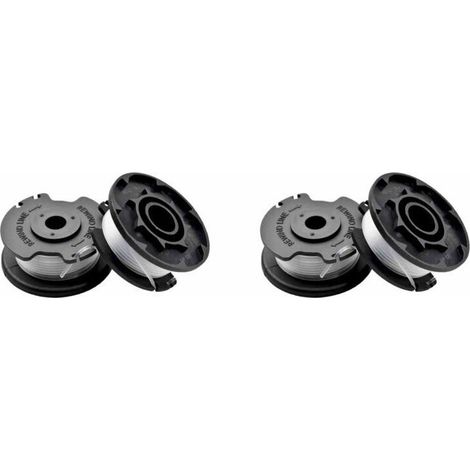 Lot de 4 bobines de fil de rechange en nylon pour tondeuse à gazon Einhell GE-CT 18/28 Li et GE-CT 18/28 Li TC (1/4)