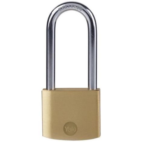 Cadenas laiton - YALE - Y110B/40/152/1 - Anse longue acier cémenté - 3 clés (1/4)
