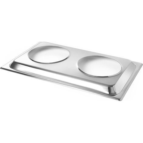 Adaptador para 2 recipientes de sopa para calentador de mesa - Hendi 470930 (1/2)