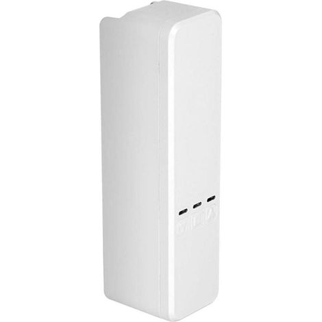 Motor eléctrico para cortinas,Motor inteligente para estores enrollables,Automatiza tus cortinas,Control por app y voz,23 x 10 x 8 cm,Blanco (1/5)