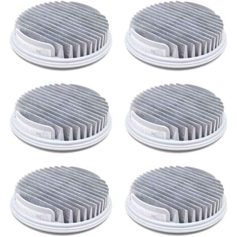 Filtre HEPA pour aspirateur sans fil portable Xiaomi Roidmi NEX 2 en 1 (NEX X20) - Lot de 6 filtres HEPA