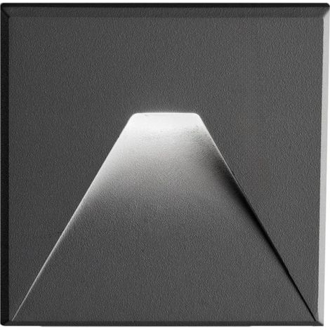 Faretto segnapasso gea led gfa1421 led alluminio incasso parete