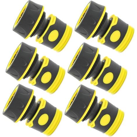 3/4 Inch Garden Hose Connector Hose Connector Quick Hose Connector for Car Washing and Hose Connecting (1/5)