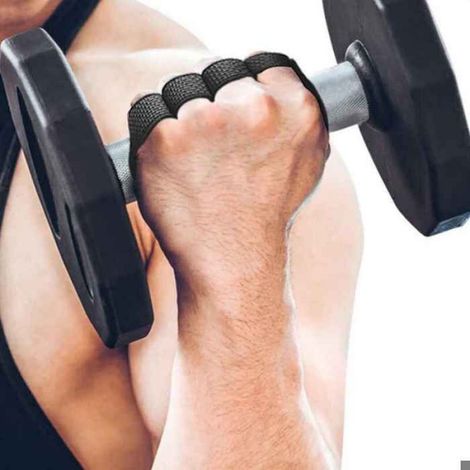 Accessoires Fitness - Musculation,Coussinets de poignée en néoprène,2 pièces,poignées de levage,gants - 2pcs[D75267] (1/4)
