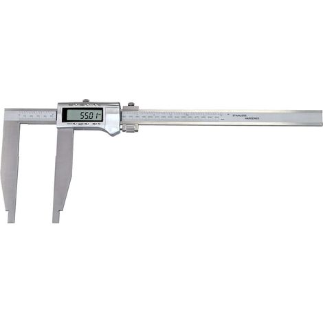 Pied à coulisse de contrôle digital en acier inoxydable avec système de mesure inductif IP65 1000x500 mm 0,1 mm MIB CADC1050