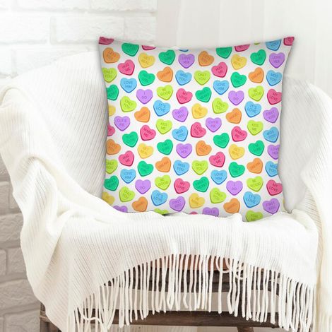 Housse de coussin carréesolide pour décoration de Pâques pour la maison et la chambre (1/5)