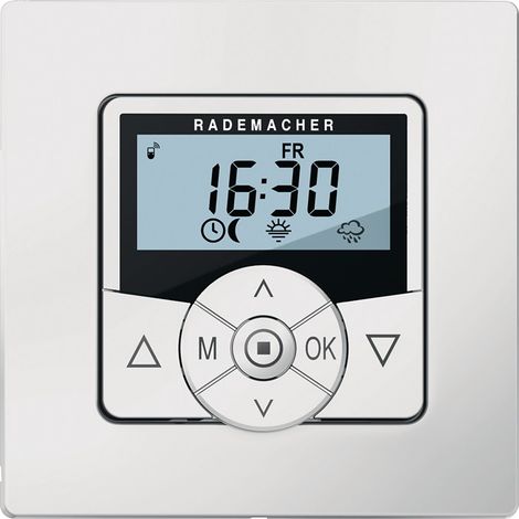 Rademacher Steuerung Troll Comfort DuoFern aluminium inkl. Abdeckrahmen (1/2)