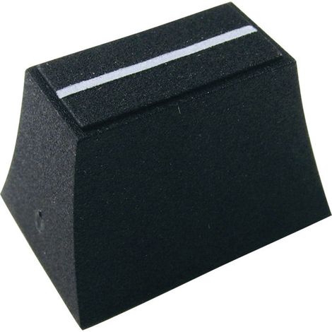 Cliff CP3193 CP3193 Schiebeknopf  Schwarz (L x B x H) 20 x 14 x 13 mm 1 St.