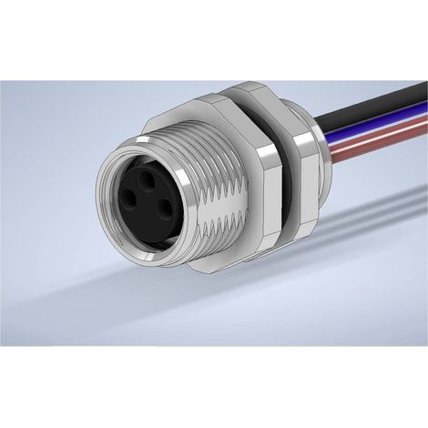 W & P Products 94519 Presa da incasso sensore/attuatore M8 Presa orizzontale 30 cm Numero di poli: 3 1 pz. (1/2)