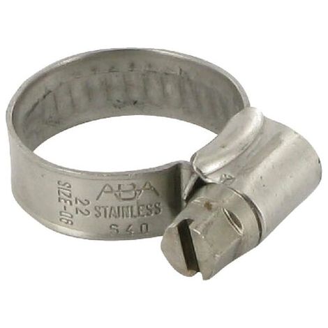 Fascetta per tubo flessibile V2A 8-14 mm ABA RVS814