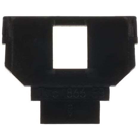 Busch-Jaeger Zoccolo per inserto Modular-Jack 1-fach anthrazit (1866 EB), 2CKA001764A0174