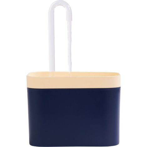 Fontaine à eau pour chat avec filtration automatique, bol de fontaine à eau électrique silencieux pour chat USB, fontaine à eau filtrée à circulation de 1,5 L, réglage du débit d'eau à 3 niveaux, blue (1/5)