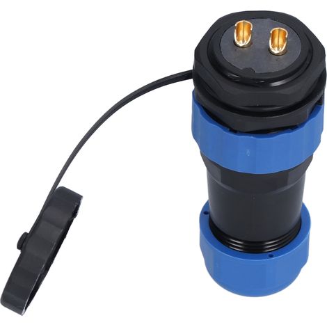 Connecteur étanche IP68, écrou arrière, prise d'alimentation aéronautique 380 V 45 A pour câble/fil, broche SP282 (1/5)