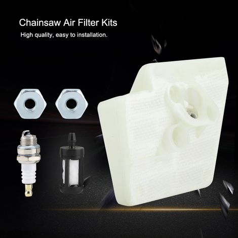 Luftfilter, Zündkerze, Schienenmutter und Kraftstofffilter-Set für die STIHL 026 MS260 Kettensäge (1/5)