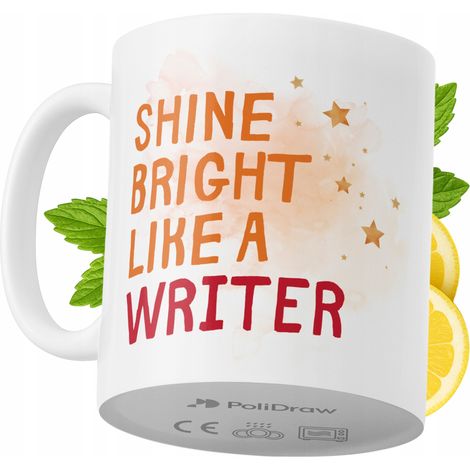 Taza para escritor. Divertida taza de café o té con diseño de texto humorístico. Taza ideal para cumpleaños, santos y días festivos. Taza premium para ocasiones especiales en casa, la oficina o el tra (1/5)