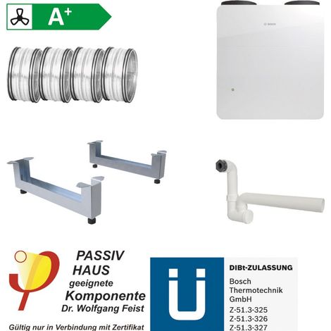 BOSCH Wohnungslüftungspaket BOPA VE7 V5001 C 450, Bodenkonsolen-Set - 7739621985