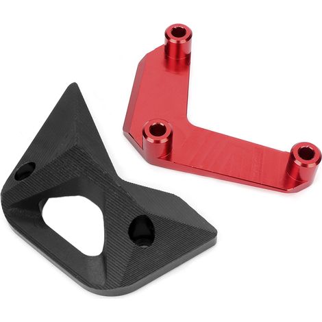 Cache cache moteur en alliage d'aluminium CNC, protège-carénage rouge compatible Kawasaki Z1000 2011-2017 (1/4)