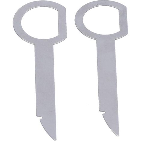 Clé de démontage d'autoradio ergonomique et portable en métal, universelle (1/4)