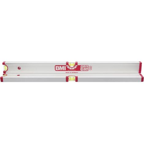 Livella a bolla per pali 692 60cm alluminio argento ± 0,5 mm/m