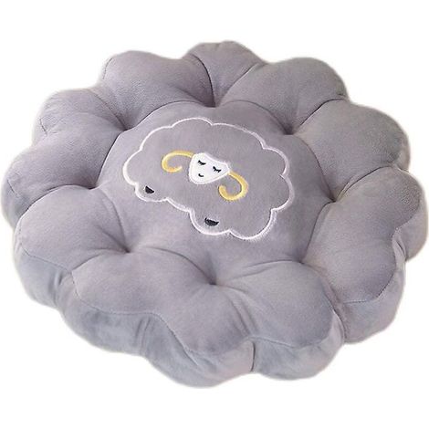 Coussins de siège décoratifs super doux et confortables Oreillers de sol de dessin animé pour les enfants ronds