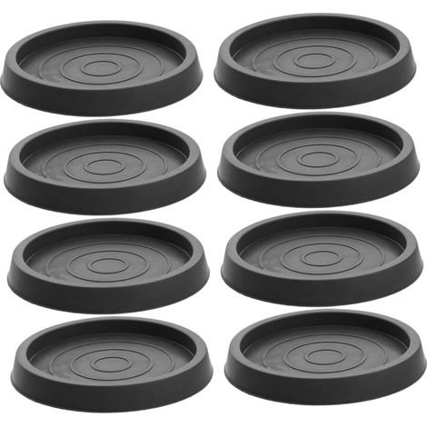 Lot de 8 protections rondes en caoutchouc pour pieds de meubles (1/5)