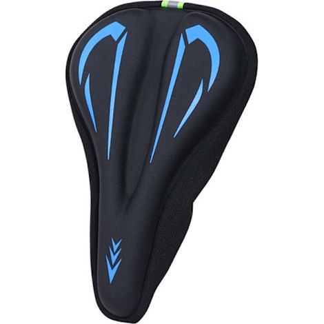 Housse de selle de vélo en gel pour vélo de route, rembourrée et confortable, avec protection imperméable et anti-poussière.-AquaForge