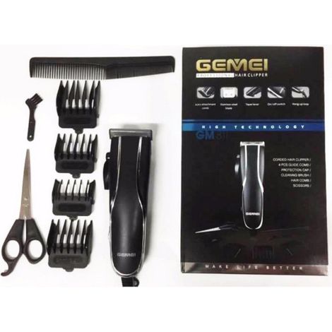 MaxTech - Tagliacapelli Professionale Con Filo Trimmer Elettrico Gm-811 Con Lama In Titanio - (1/5)