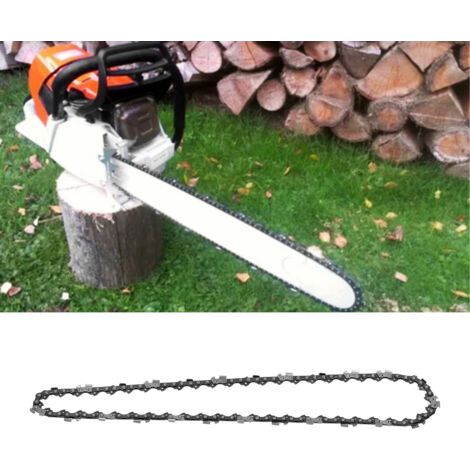 Guide de Chaîne et Chaîne de 14 Pouces 3/8 LP 50DL pour Tronçonneuse - Compatible avec Divers Modèles - Haute Qualité et Durabilité-