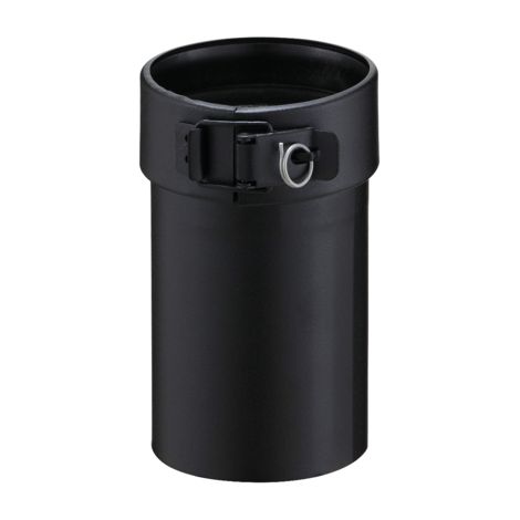 Adattatore per stufa a pellet 80 PGI colore nero RAL9030 POUJOULAT AP 80 PGI - 37080466NERO (1/2)