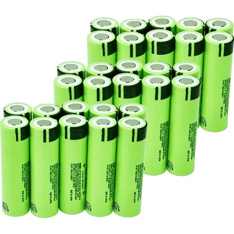 Batería de iones de litio, capacidad de 3400 mAh, voltaje de 3,7 V, 34B-30PCS, 3,7V-a (1/2)