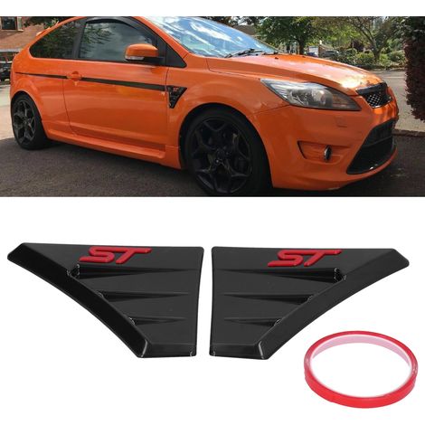 Ouïes d'aération d'aile Ford Focus MK 2 (paire) (SI-AT26189) Rouge (1/5)