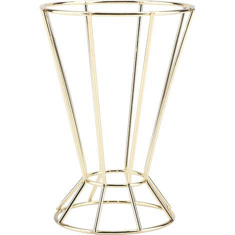 Support géométrique pour plantes, tour octogonale en fer, suspension pour fleurs de jardin (doré) (1/5)